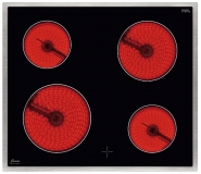 HK 604 7T Ceran-Kochfeld Edelstahl