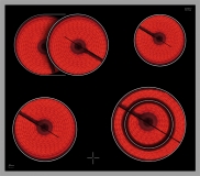 HK 604 ZB.3 Hilight-Ceran-Kochfeld Edelstahl