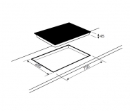 HKT 804 DB Select Autark-Kochfeld Rahmenlos