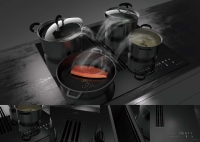 <strong>NEU:</strong> FIT IN 604 O2 S B4  Induktionskochfeld mit Dunstabzug